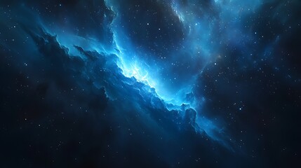 Space Galaxy Night Sky With Cosmic Clouds ,Universe science astronomy. Illustration Background