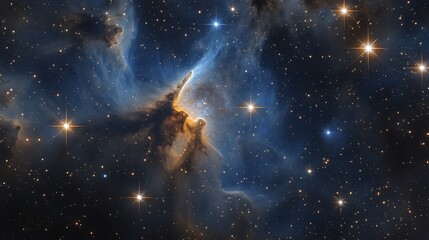 Fototapeta premium Space Galaxy Night Sky With Cosmic Clouds ,Universe science astronomy. Illustration Background