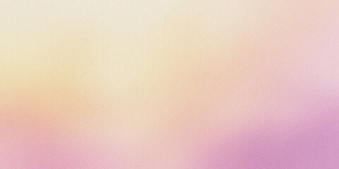 Gradient background in soft peach and lavender tones, noise texture effect