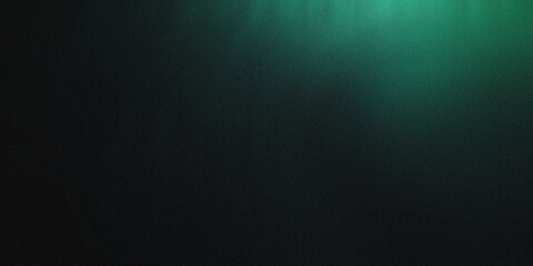 Obraz premium Gradient background with deep charcoal and dark emerald tones, noise texture effect