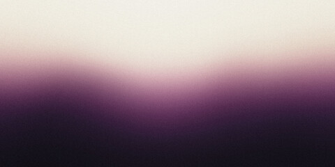 Gradient background with rich aubergine and light cream tones, noise texture effect