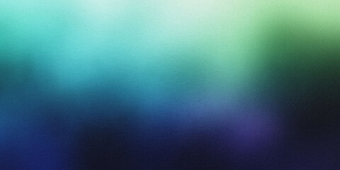 Obraz premium Gradient background with vibrant indigo and pale olive tones, noise texture effect