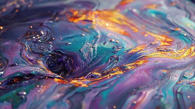 hyperspectral inviscid fluid flows, karman vortex street, deep iridescence