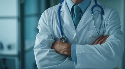 The Doctor in White Coat