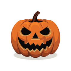 Halloween pumpkin vector illustration