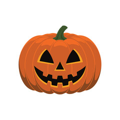 Halloween pumpkin vector illustration