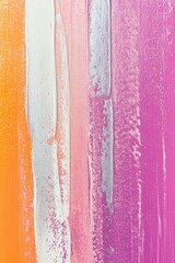 Obraz premium Abstract Gradient Painting with Vertical Brushstrokes