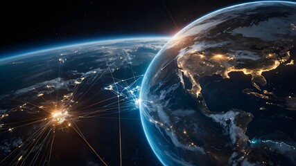 Global Network and Telecommunication for Internet Business, Cryptocurrency and IoT