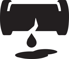 Oil icon symbol vector image Illustration
