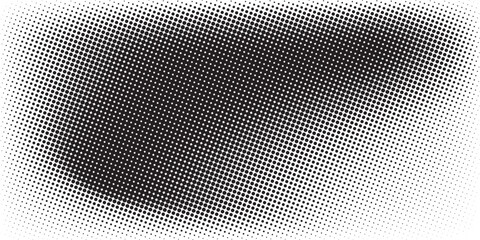 Abstract halftone dots texture background. Grunge black and white backdrop.