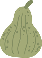 Hand Drawn Gourd Autumn Illustration