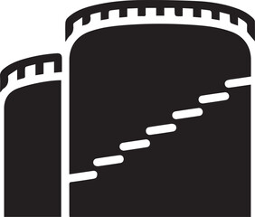 Oil icon symbol vector image Illustration
