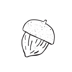  Graphic forest theme. Hand draws graphic illustrations on a white background. Graphic forest theme for design