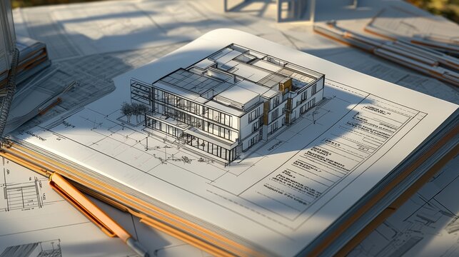 Revit working drawing handbook, opening inside with inside 3 company logo sponsorship, A4 format, showing firms&acirc;&euro;&trade; name of premium, gold and silver 