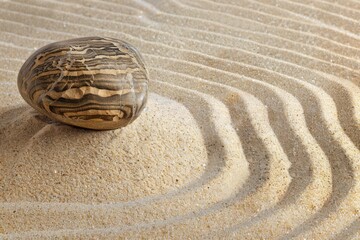 Zen Garden Stone and Sand