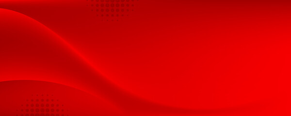 Abstract red wavy background. Design template for wallpaper, website, technology banner, technology poster, and presentation.