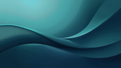 A cool gradient blending teal and navy blue creates a sleek and sophisticated backdrop. The smooth transition between the two hues adds depth and elegance, ideal for modern and professional designs.