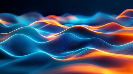 Radiating Neon Light Burst, futuristic flashes, Motion lights,  Colorful Streaks on Dark Background