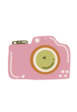 recommend clip art: Cute camera film trip illustration painting images pictures icons design art line