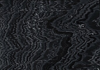 Background of black marble with white and orange veins