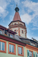 Obraz premium Gengenbach is a small town with about 11,000 inhabitants. It is located in southern Germany, on the edge of the Black Forest, in the district of Ortenau.