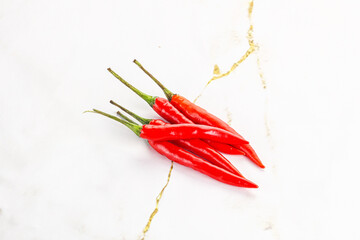 Hot and spicy chili pepper