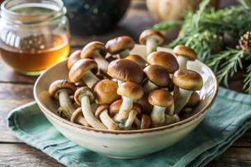 Fototapeta premium honey mushrooms 