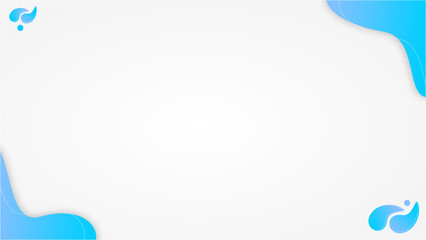 Blue Ocean Background Template