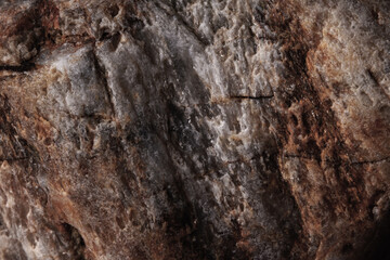 texture with marble rocks, beautiful background, rock wall, ragged stone, mineral material. Horizontal image.