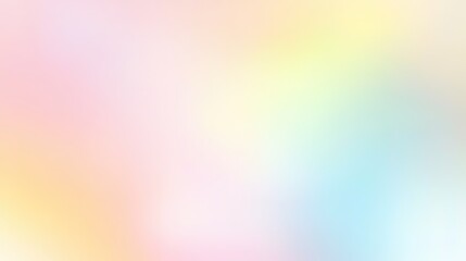 Obraz premium Color gradient background, abstract pastel rainbow. Light blue, pink and yellow color banner gradation texture, vector pink noise texture blur abstract background