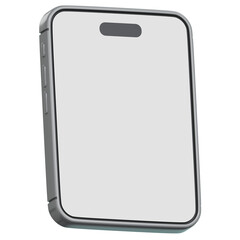 mobile phone device 3d render illustration