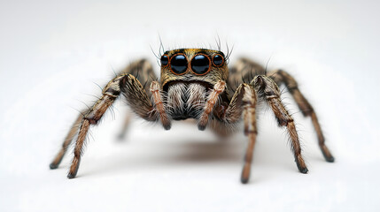 Fototapeta premium Spider on White Background