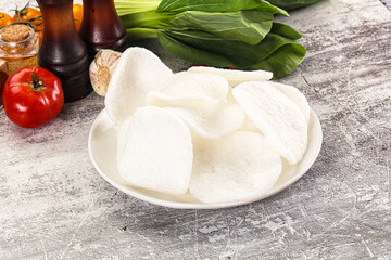 Viietnamese crab chips for snack