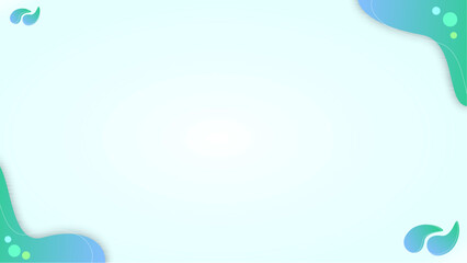 Light Tosca Ocean Background Template