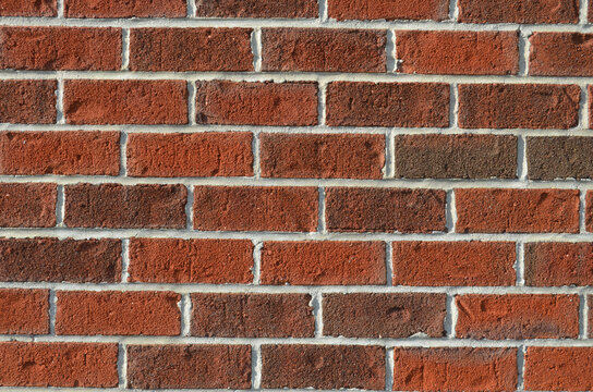 Fototapeta Red brick wall background texture image