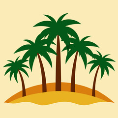 palm tree silhouette