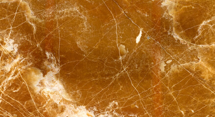 Elegance brown golden orange marble stone surface for interior or exterior