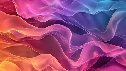 Fototapeta premium Vibrant Swirls of Colorful Abstract Art