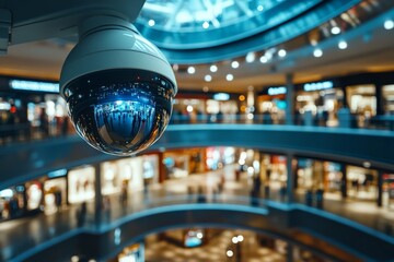 Surveillance Vigilance: Ensuring Safety and Theft Prevention inBusy Shopping Mall