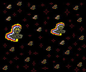 Gaming Cat Background