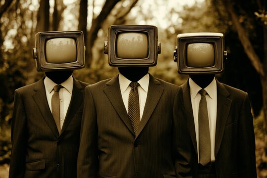 Televised Minds: A Provocative Representation of Brainwashing and Media Manipulation