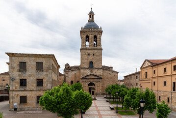 Fototapeta premium The Cathedral of Saint Mary in the Historic Town of Ciudad Rodrigo in Spain