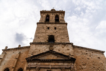 The Cathedral of Saint Mary in the Historic Town of Ciudad Rodrigo in Spain