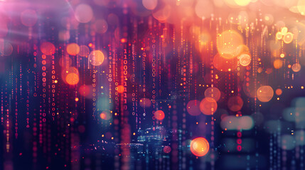 Obraz premium Bokeh pink background 