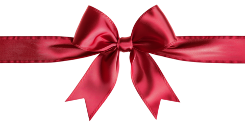 Stylowa wstążka z ozdobną kokardą na przezroczystym tle, idealna do personalizacji zaproszeń, kartek okolicznościowych oraz elementów graficznych związanych z prezentami.