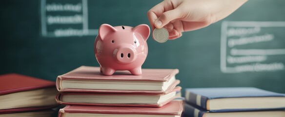 The Piggy Bank on Books