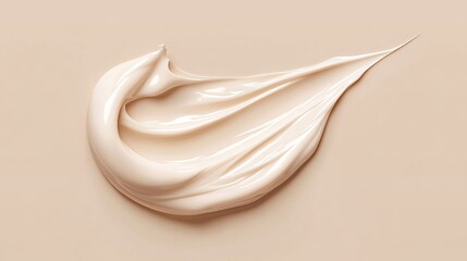 Cream swatch textures A collection of cosmetic cream smears featuring facial lotion strokes foundation creme smudges glossy moisturizer swirls and serum drops