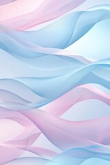 Obraz premium Soothing Abstract Pastel Wave Background for Spa and Wellness Design