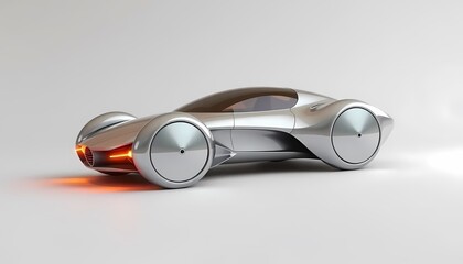 Futuristic sports car