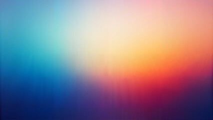 Obraz premium Gradient Abstract Background in Soft Sunset Colors with Copy Space